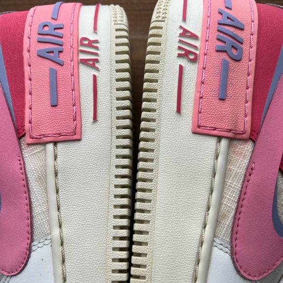 Nike Air Force 1 Shadow Sail Sea Coral Size 10/ EU 42 - Picture 6 of 10